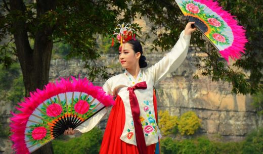 culture coréenne Hanbok La danse en Corée du Sud